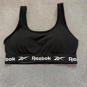 Reebok Black Athletic Bra